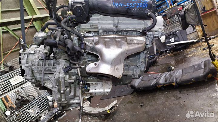 Двигатель Nissan Note E11 HR15DE