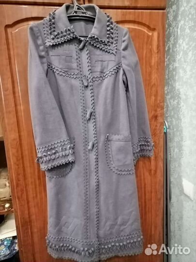 Пальто из драпа