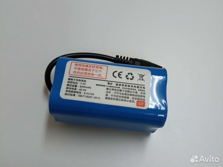 Аккумулятор 7.4В 12Ач