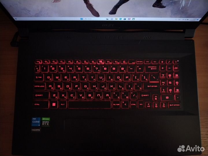 Игровой ноутбук Katana GF76