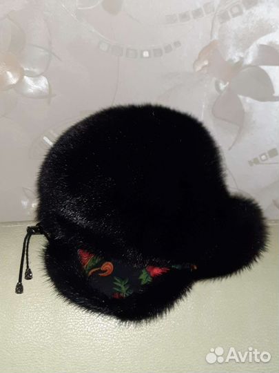 Шапка норковая женская