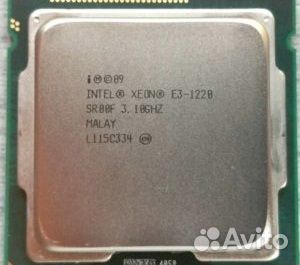 Процессор intel s1155 Xeon E3-1220 Sandy-Bridge