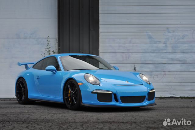 Porsche Blue Color gt3t