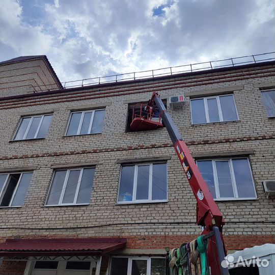 Авто вышка кран-манипулятор