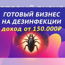 Готовый бизнес на дезинфекции, доход от 150к месяц