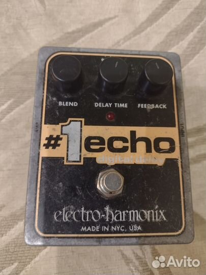 Педаль эффектов delay #1echo от еlectroharmonics