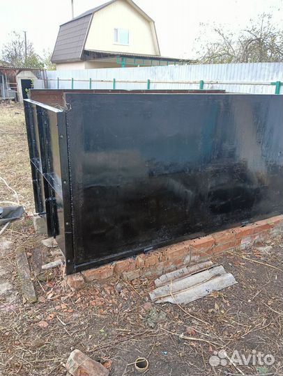 Емкость для воды металлическая бу