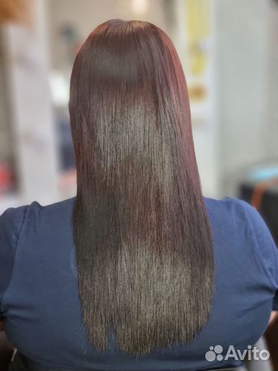 Кератин ботокс волос