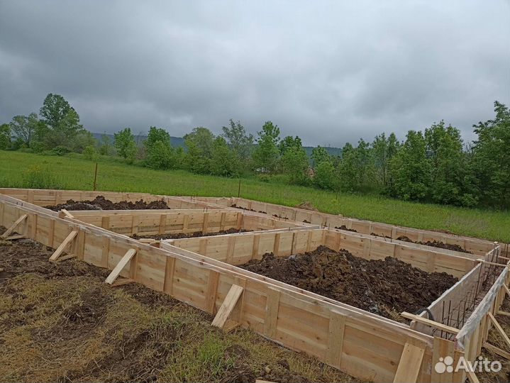 Заливка фундамента под ключ любой сложности