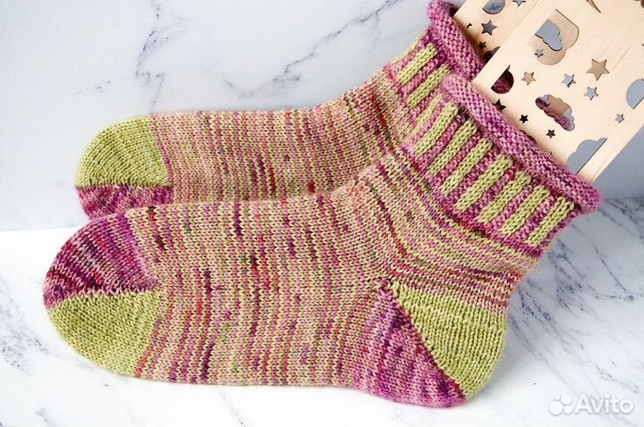 Носки вязаные ручной работы
