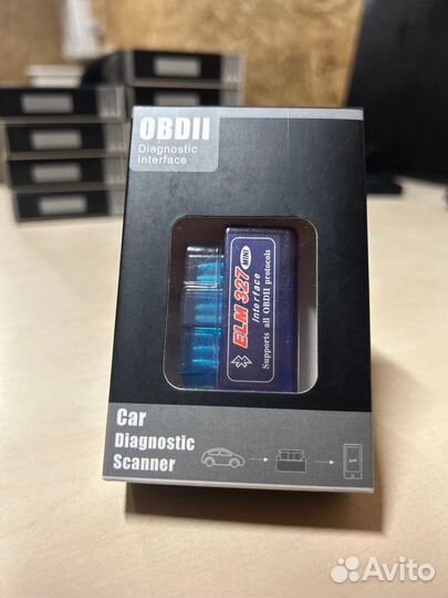 ELM 327 OBD2 Bluetooth сканер адаптер
