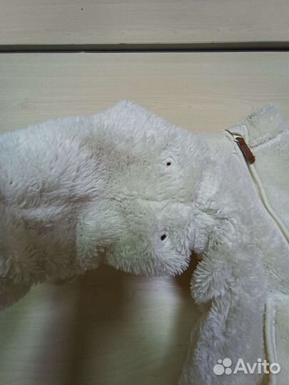 Меховая кофта h&m