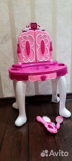 Детский туалетный столик, зеркало для девочки