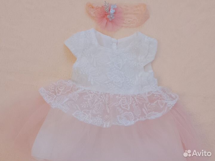 Детская одежда для девочек пакетом 3,5 мес