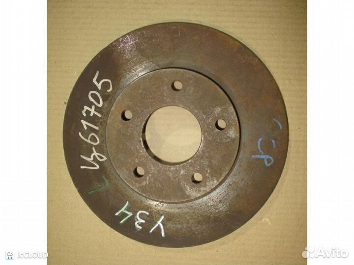 Тормозной диск на nissan gloria MY34 VQ25DD