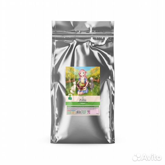 Zilli сухой корм для взрослых кошек с чувствительн