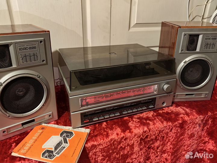 Радиола Кантата 205 стерео с родными колонками