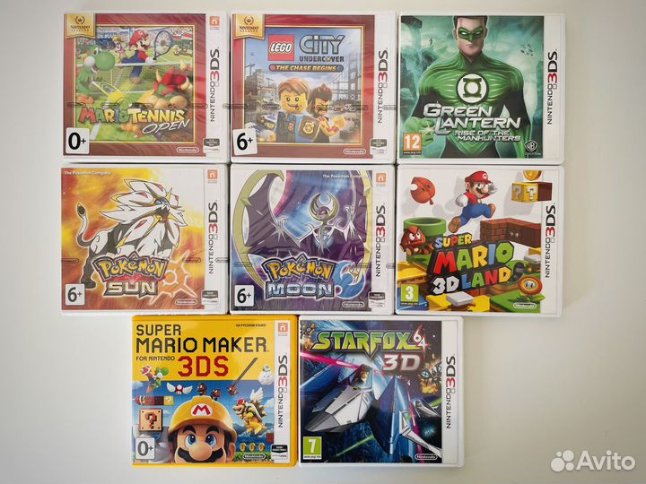 Игры для Nintendo 3DS и 2DS