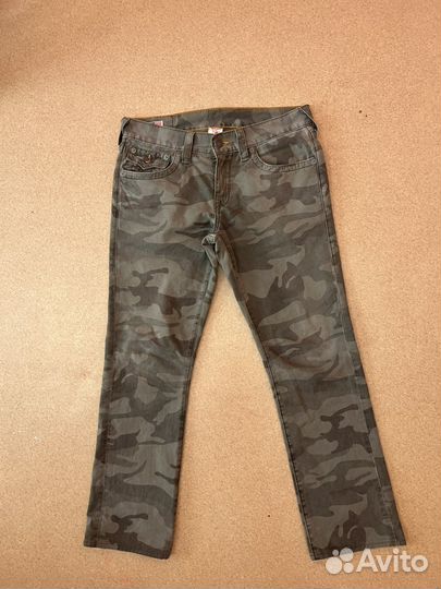 Джинсы true religion ricky camo