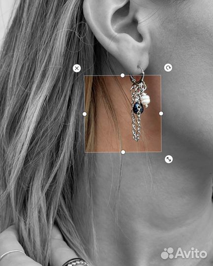 Чокер из бисера, серьги жемчуг ручная работа