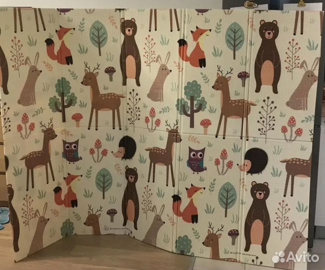 Детский игровой коврик складной