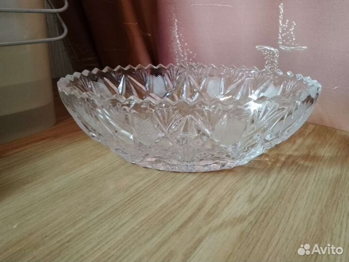 Хрустальная ладья ссср,вазы