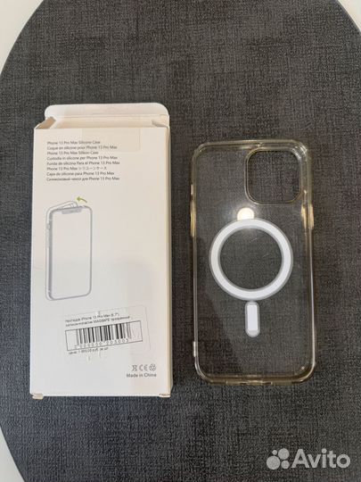 Чехол на iPhone 13 pro max прозрачный бу