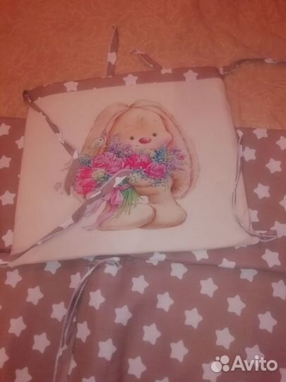 Бортики в кроватку