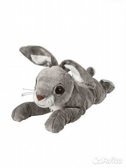 Мягкая игрушка икеа заяц, 40 см