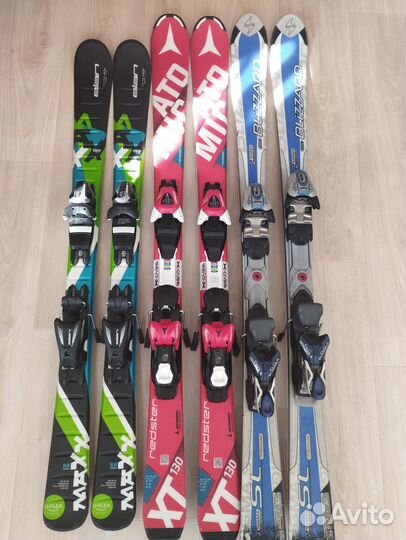 Горные лыжи 100 -135 Ботинки р.27-37 (18-24 см)