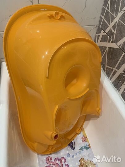 Ванночка для купания с горкой