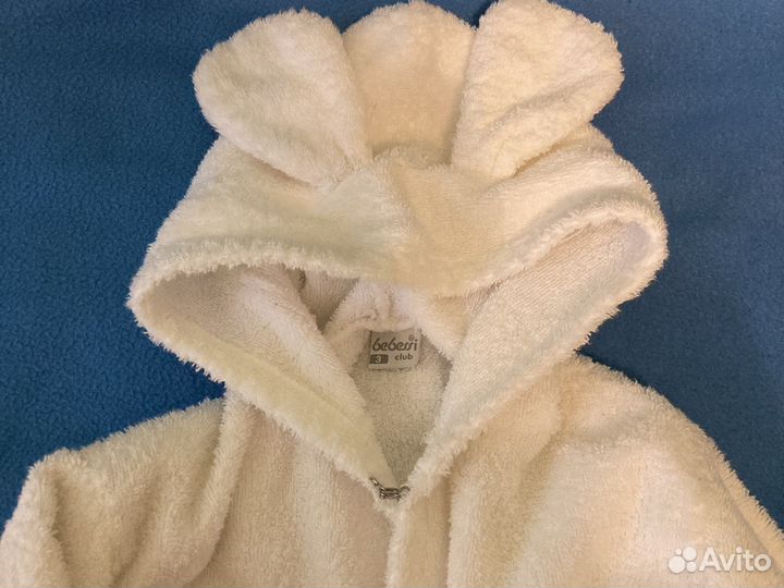 Халат полотенце тапочки 74 80 86