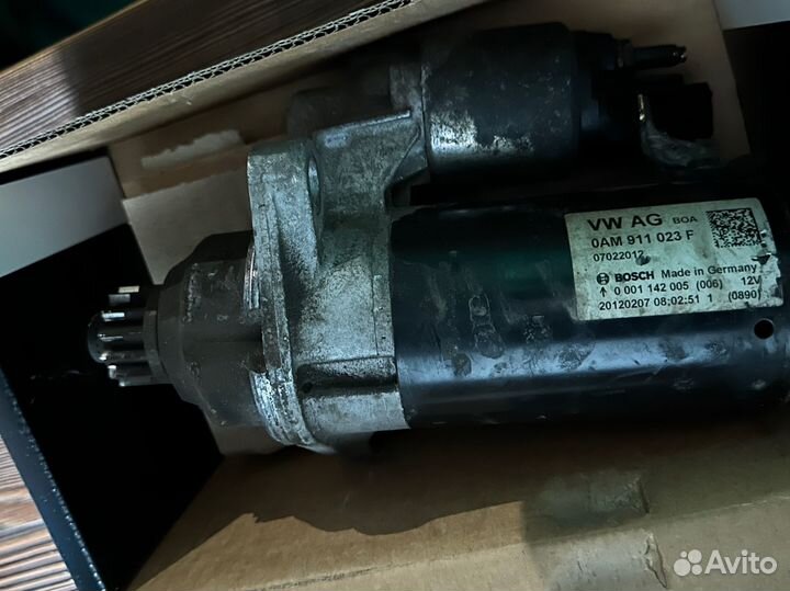 Стартер VW AG bosch Made in Germany