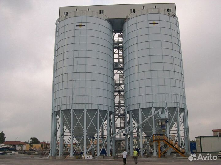 Силос цельносварной