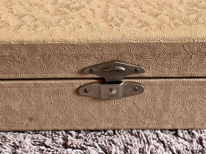 Чайные ложки СССР мельхиор позолота (1968)