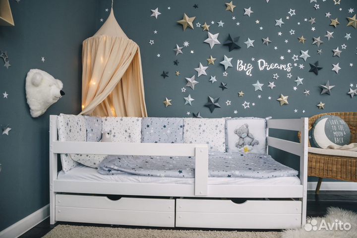 Софа с ящиками и матрасом (бесплатная доставка)