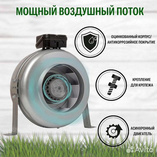 Вентиляторы канальные