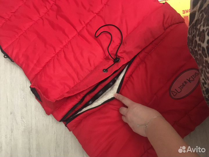 Меховой конверт из овчины