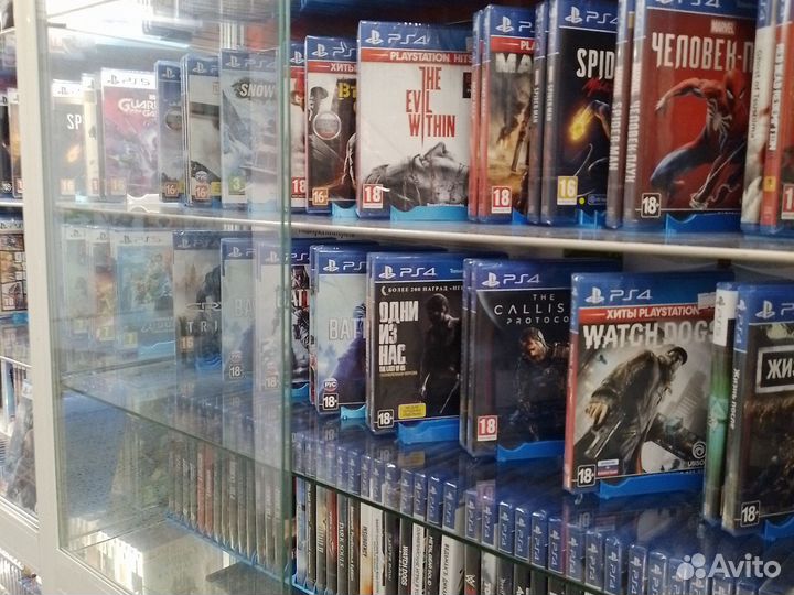 Игры ps4, лицензионные диски игровой приставки PS4
