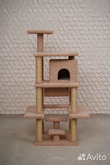 Домик для кошки с когтеточкой