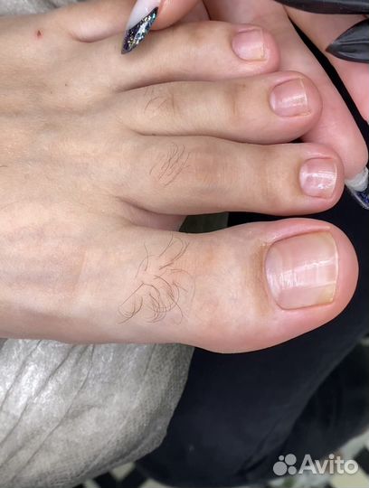 Мужской педикюр и маникюр