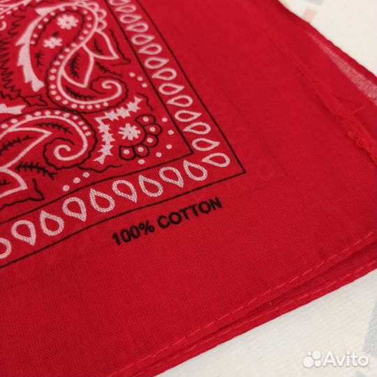 Бандана с узором Пейсли 11024, размер 52*52 см