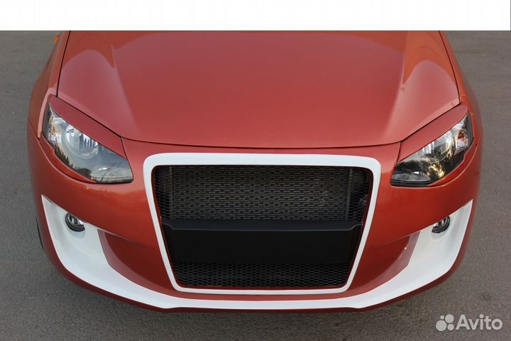 Комплект верхних ресничек на передние фары ваз2192