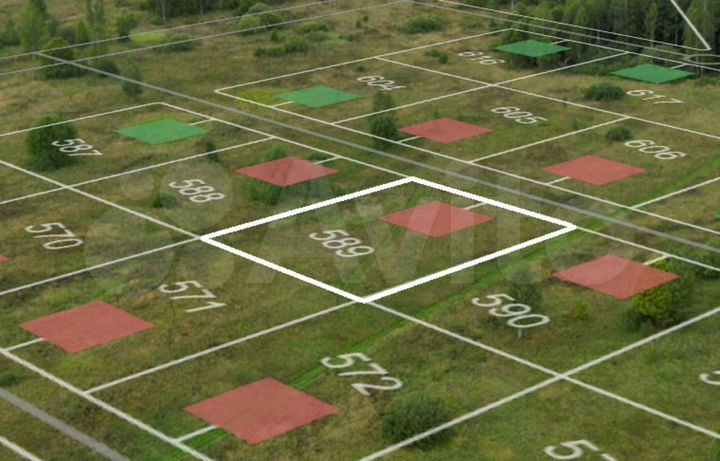 Участок 20 сот. (СНТ, ДНП)