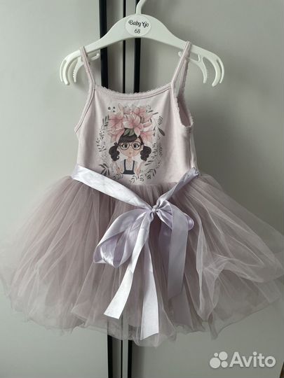 Платье для девочки 80-92