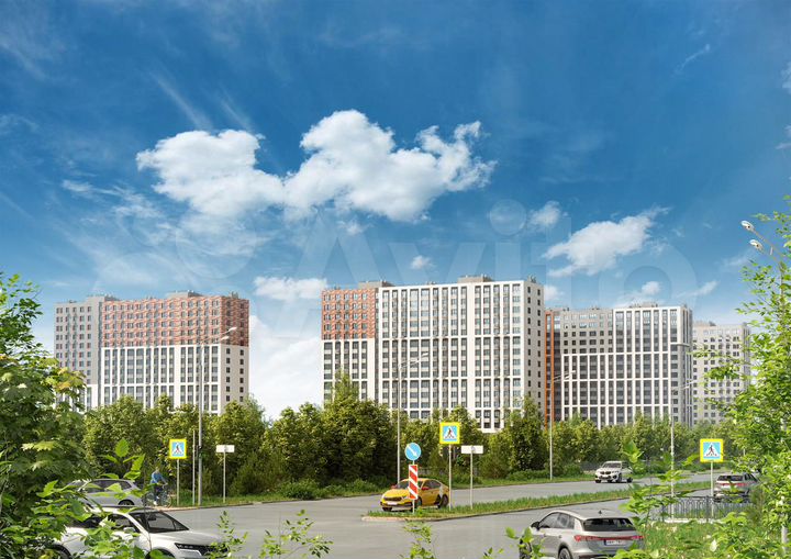 3-к. квартира, 88,1 м², 10/16 эт.