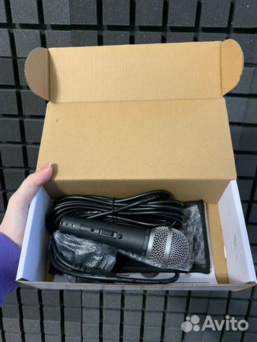 Микрофон SM 58 Shure и Шнур (5метров) объявление продам