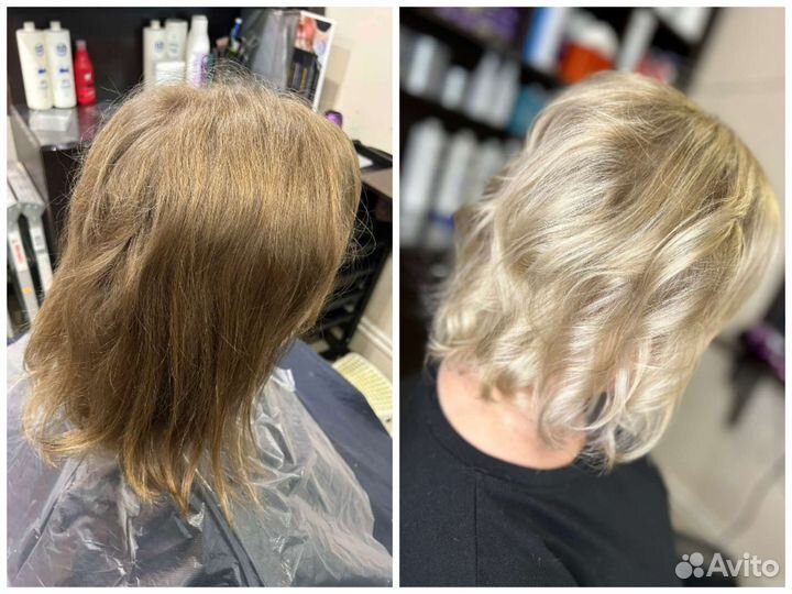 Окрашивание волос