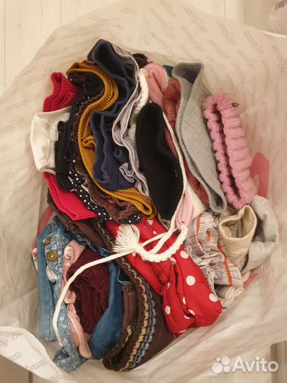 Пакет вещей на девочку на 1-2 года