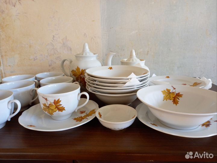 Чайно столовый сервиз дулево